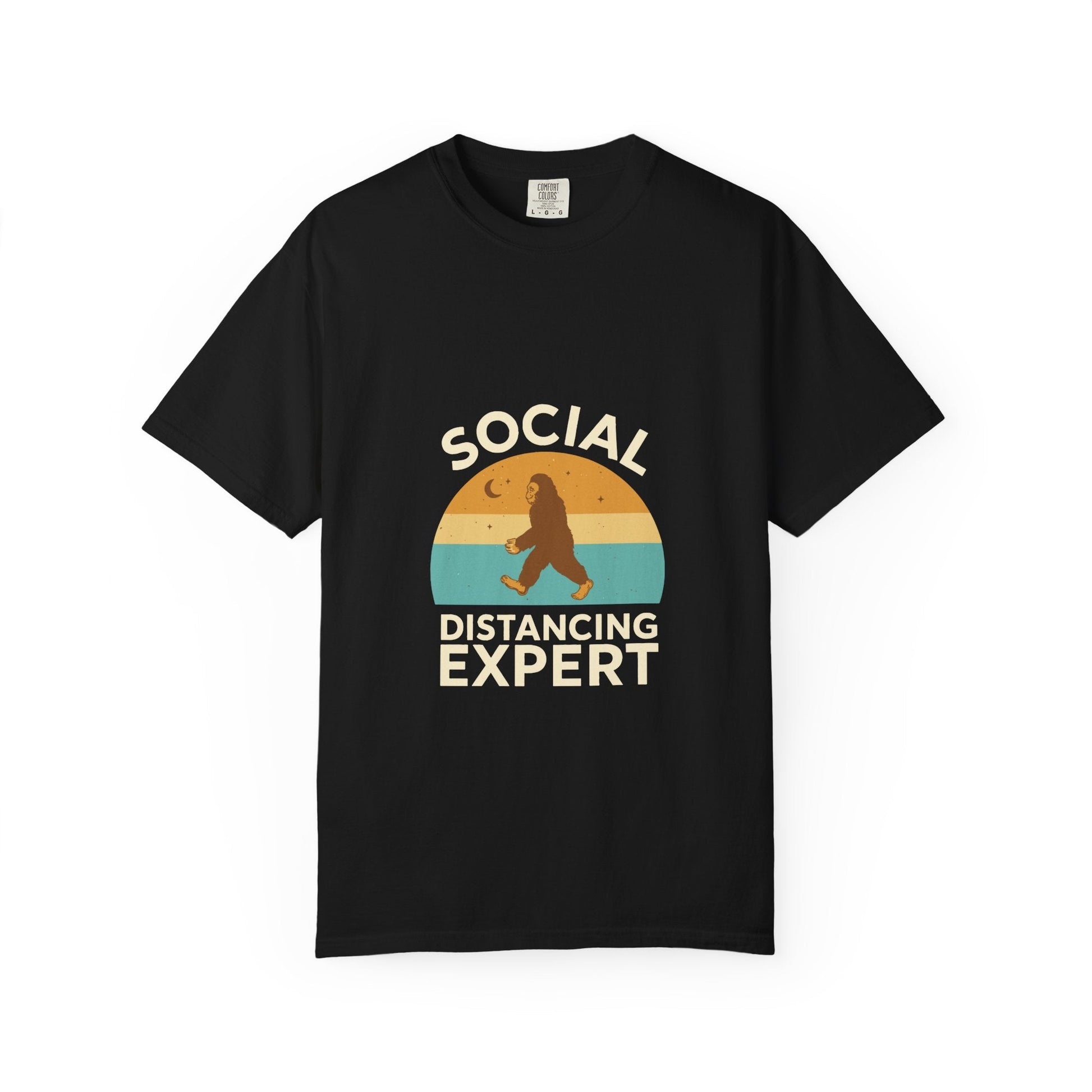 Dyed T-shirt – Snazzy Social Distance Edition Printify