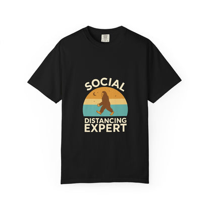 Dyed T-shirt – Snazzy Social Distance Edition Printify