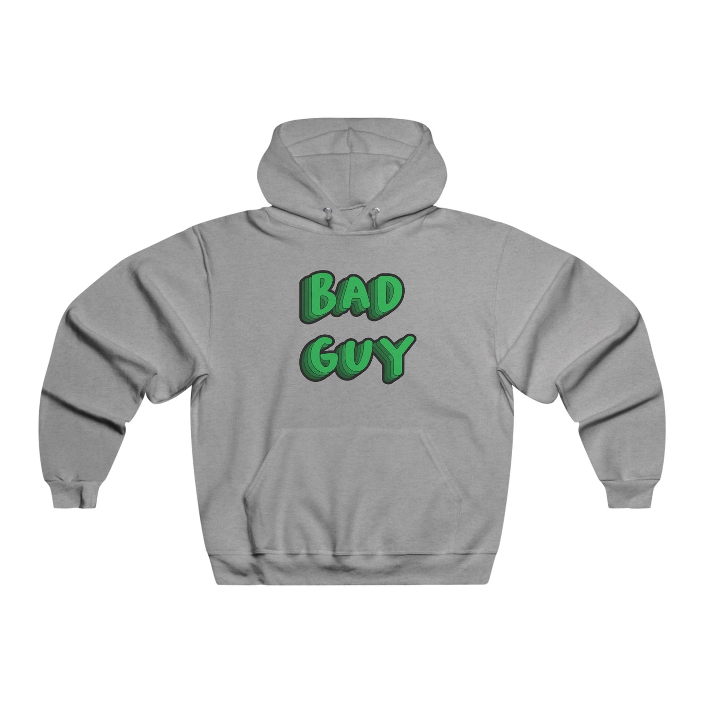 Toxic Green Statement  NUBLEND® Hooded Sweatshirt - snazzymerch