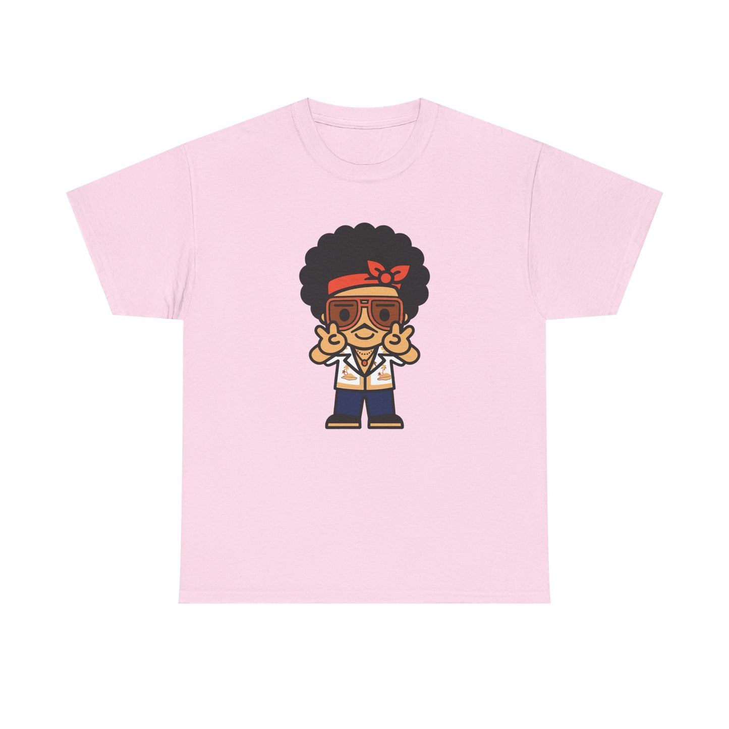 Afro Disco Mood Unisex Heavy cotton Tee Printify