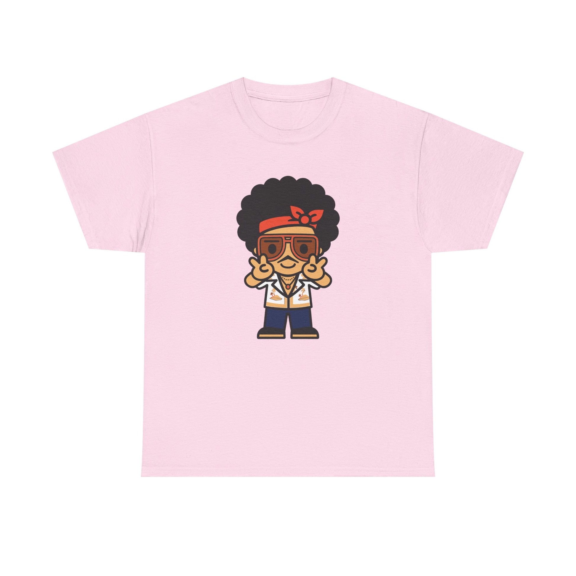 Afro Disco Mood Unisex Heavy cotton Tee Printify
