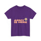 Smiley Army Vibe Unisex Heavy Cotton Tee - snazzymerch