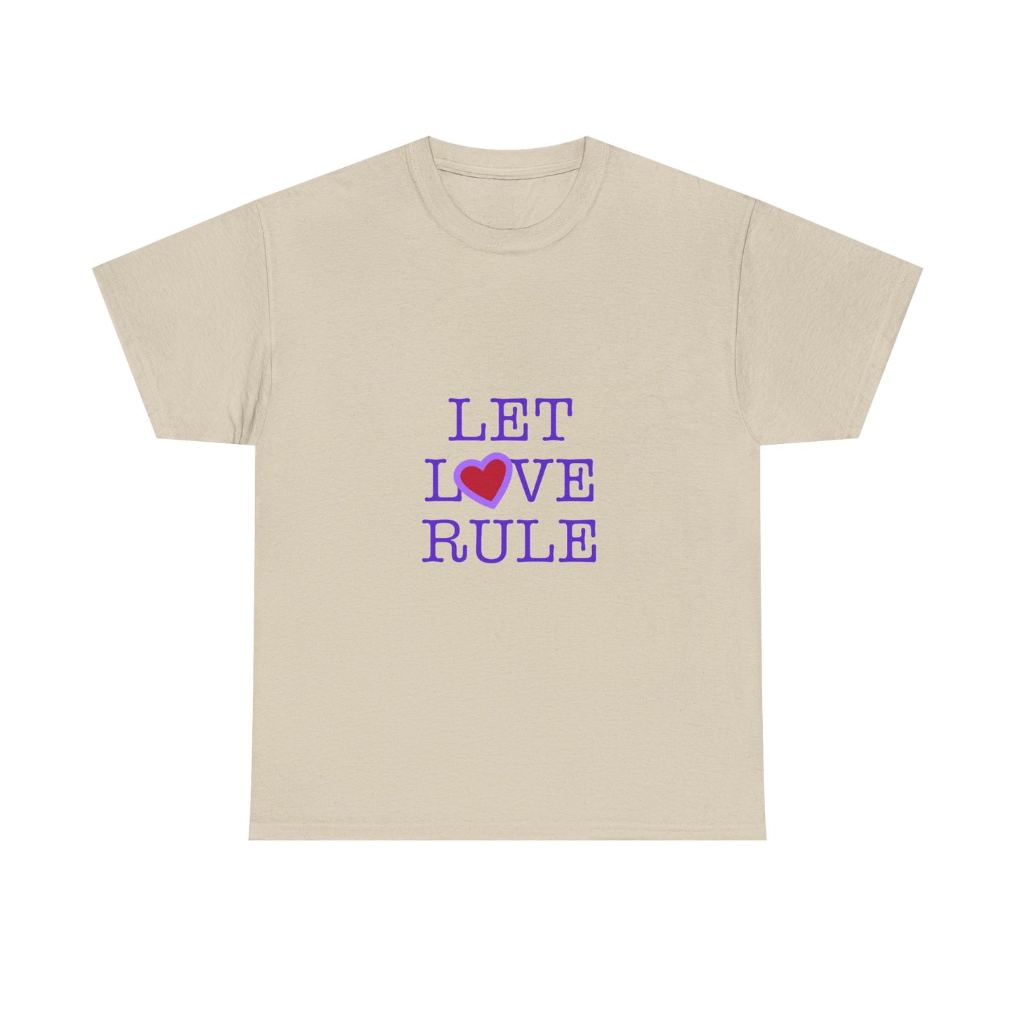 Let Love Rule (Remix) Unisex Heavy cotton tee Printify