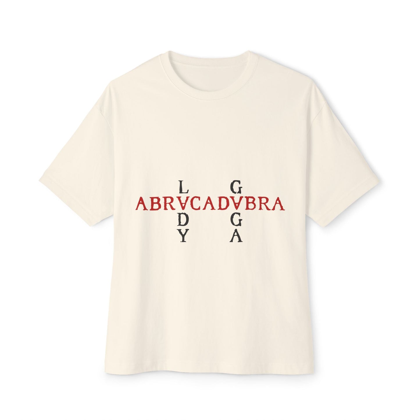 ABRVCADVRA Gothic Spell-Unisex Oversized Tee Printify