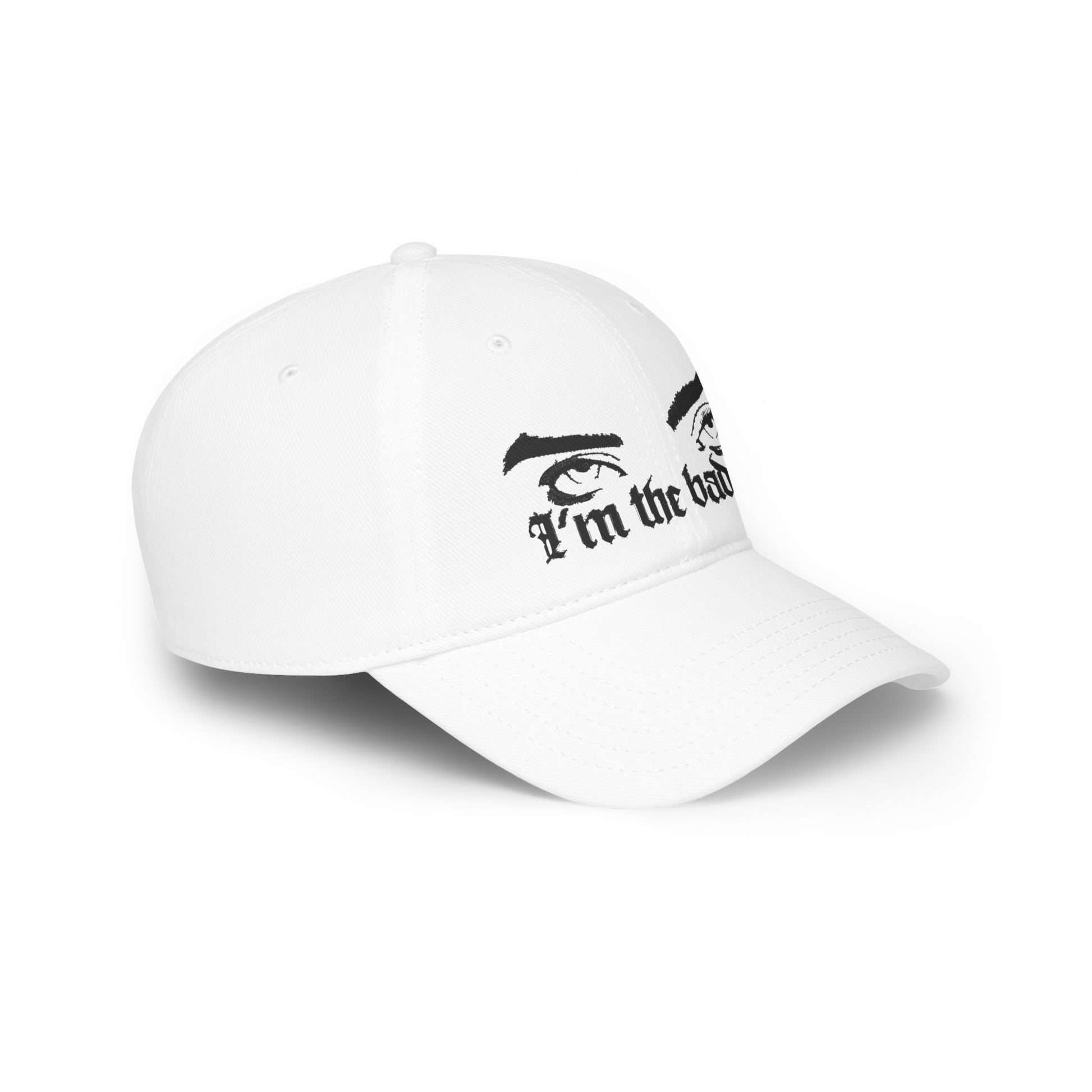 Billie Eilish Inspired Baseball Cap – Eyes & Shadows Gothic Edition Printify