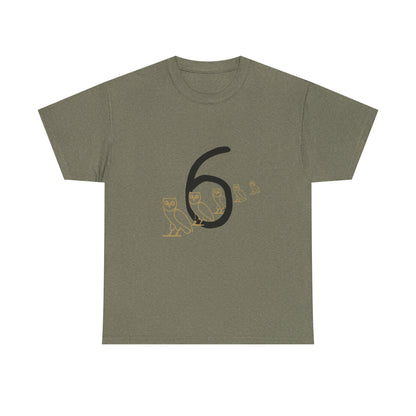 OVO Owl Evolution Heavy Cotton Tee Printify