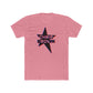 Star Outline Retro Unisex Cotton Tee - snazzymerch