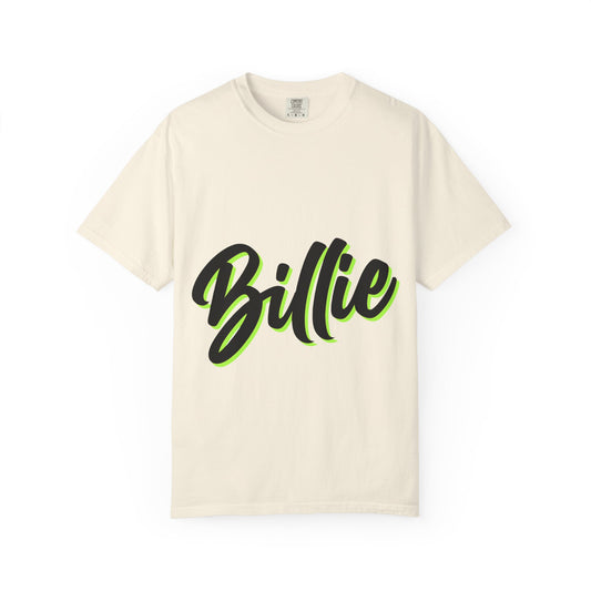Billie Eilish Inspired Dyed T-shirt – Electric Script Vibes Edition Printify