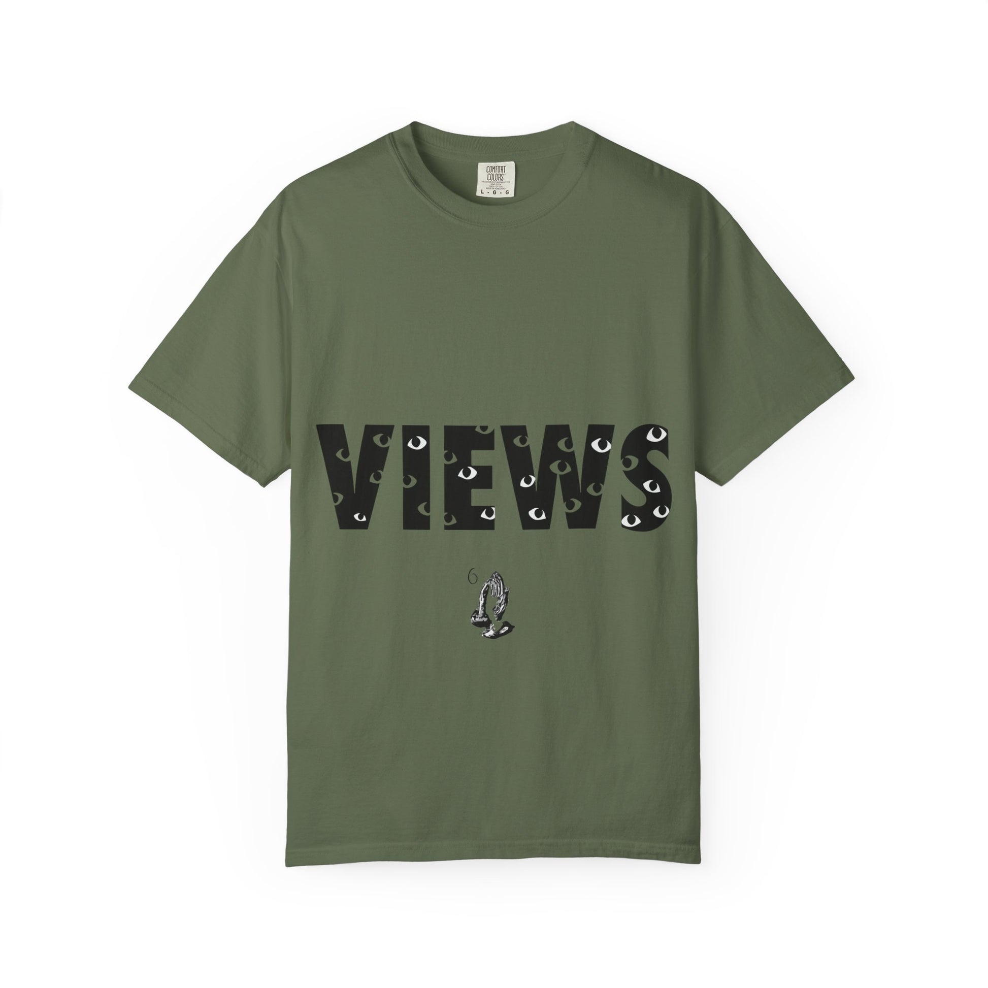All Eyes on Views Dyed Tshirt Printify
