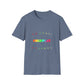 Unisex Softstyle T-Shirt Inspired by Coldplay’s Signage Printify