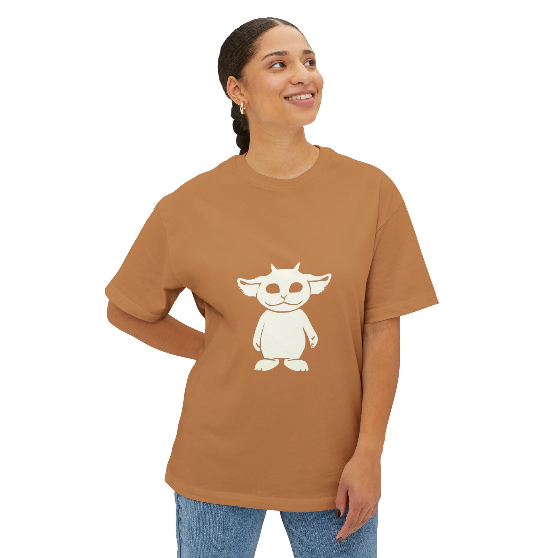 Void Critter Unisex Oversized Boxy Tee - snazzymerch