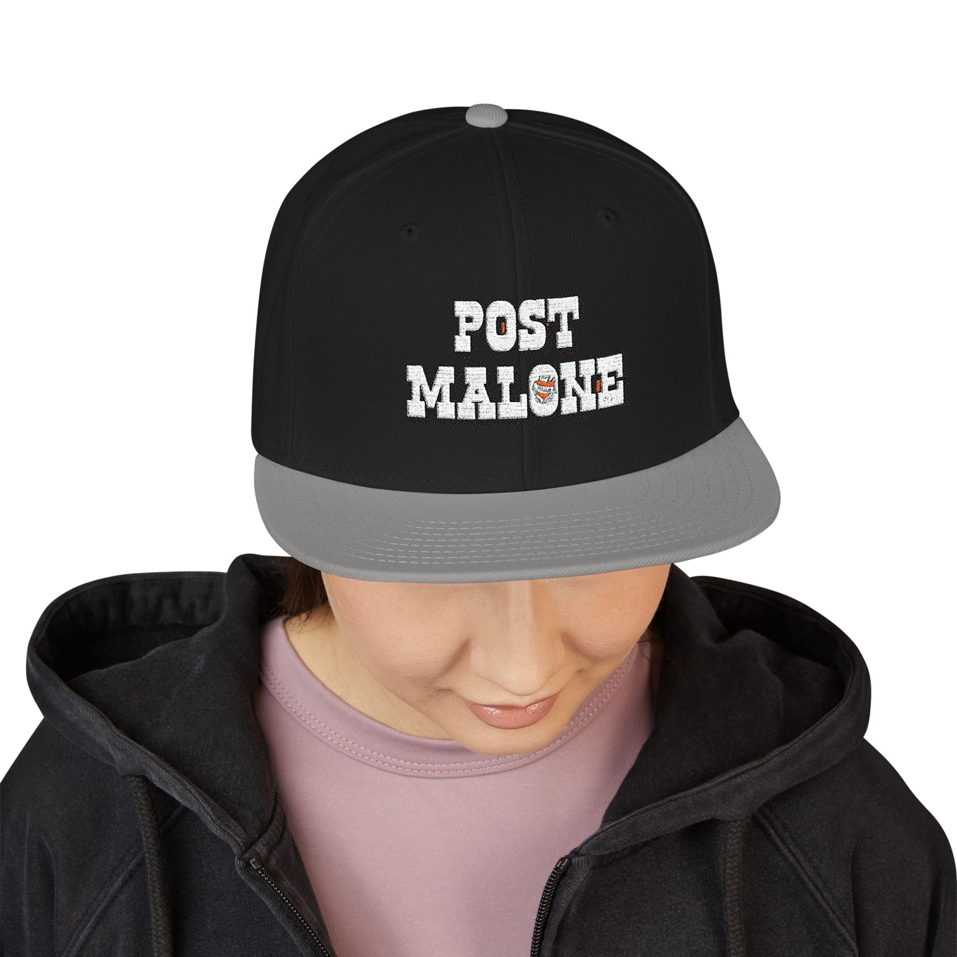 Snapback (Embroidery) – Post Melone Bold Design Printify