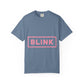 Minimal BLINK Logo – Dyed T-shirt Printify