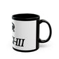 Red Typography Black Mug (11oz, 15oz) - snazzymerch