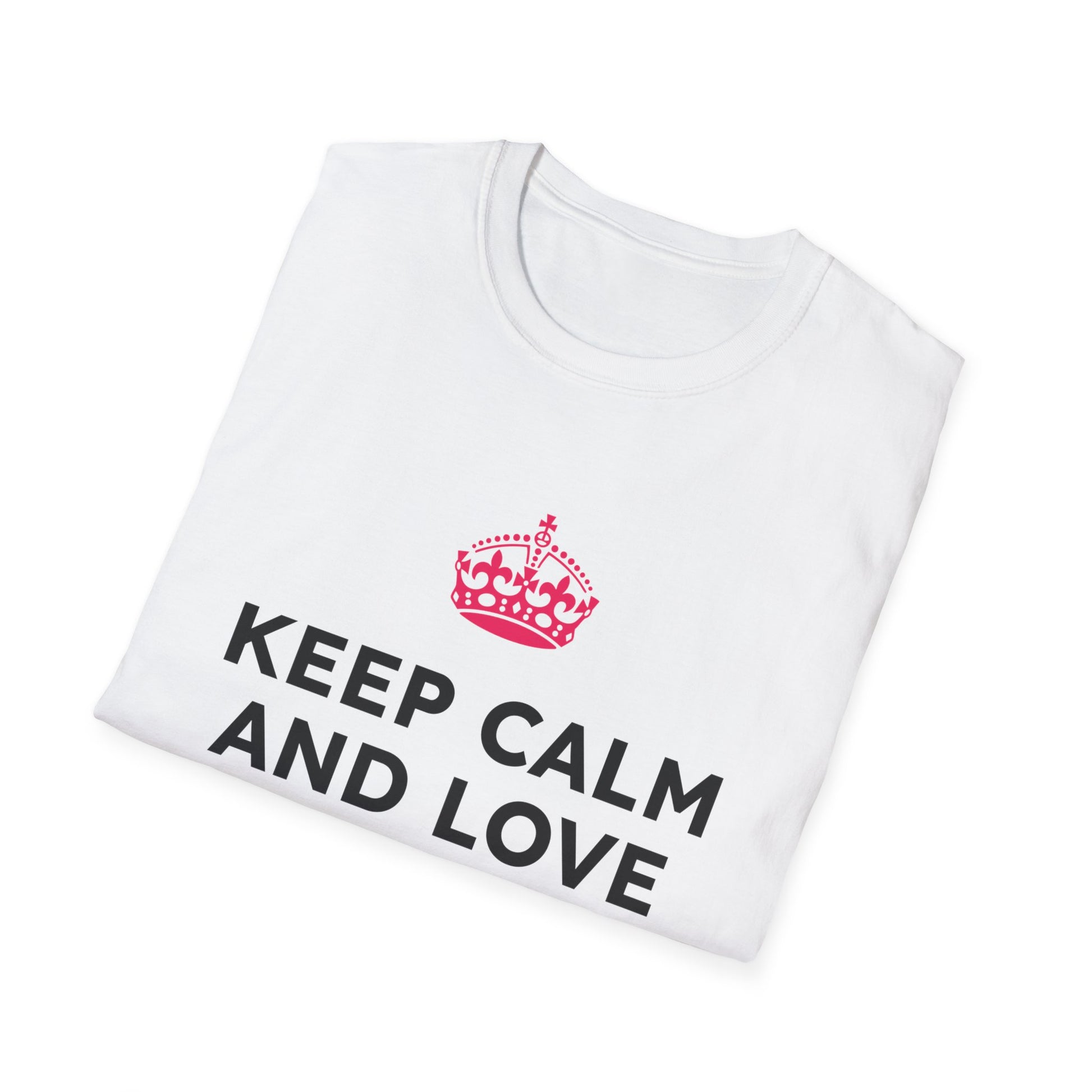 Crown over Katy Perry Signature” - Unisex Softstyle T-shirt Printify