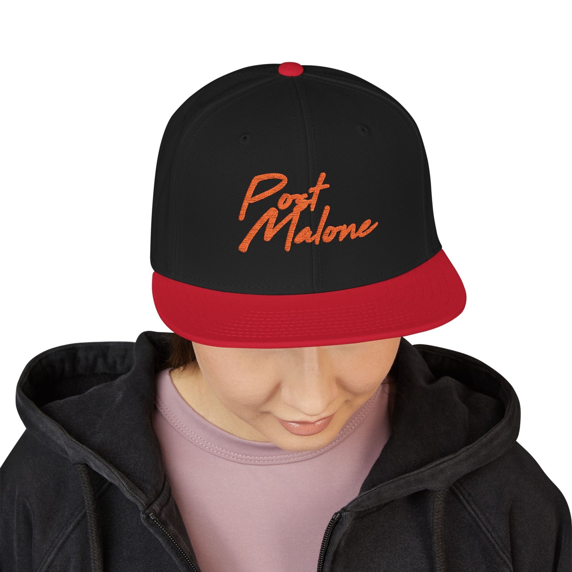 Snapback (Embroidery) – Post Melone Name Design Printify