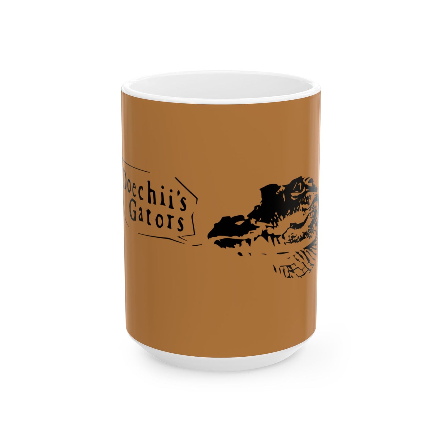 Text Graphic Ceramic Mug, (11oz, 15oz) - snazzymerch