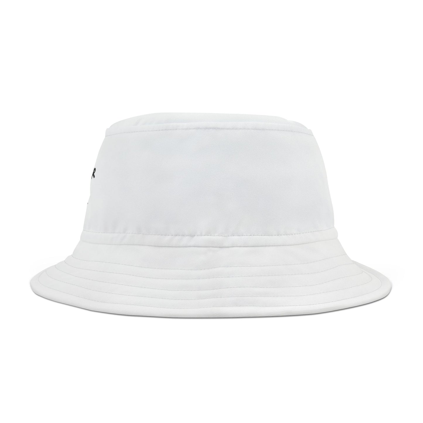 Yellow Barbed Wire Disc Bucket Hat Printify