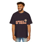 Smiley Army Vibe Men's Heavy Oversized Tee - snazzymerch
