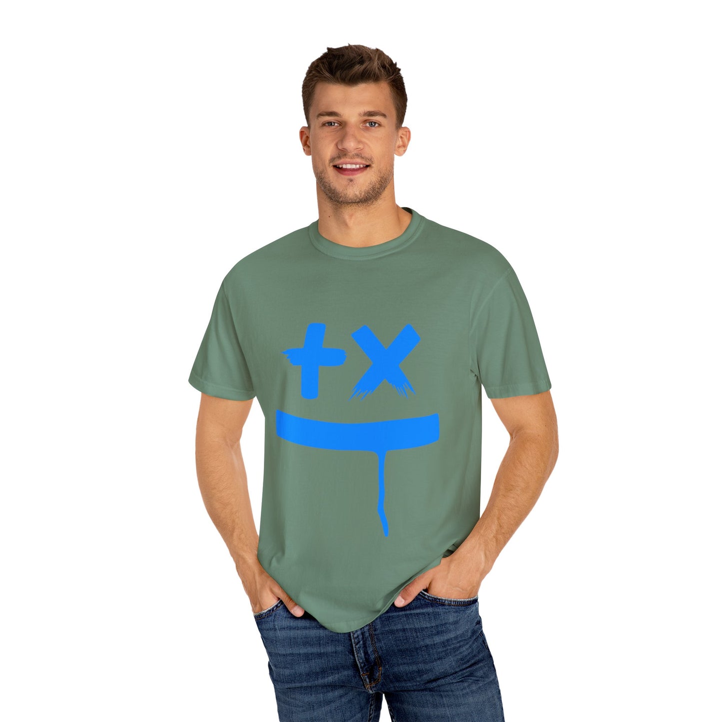 Ed Sheeran Smiley Dyed T-Shirt | Vintage Comfort