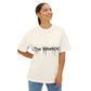 Echo Lights Unisex Oversized Boxy Tee - snazzymerch