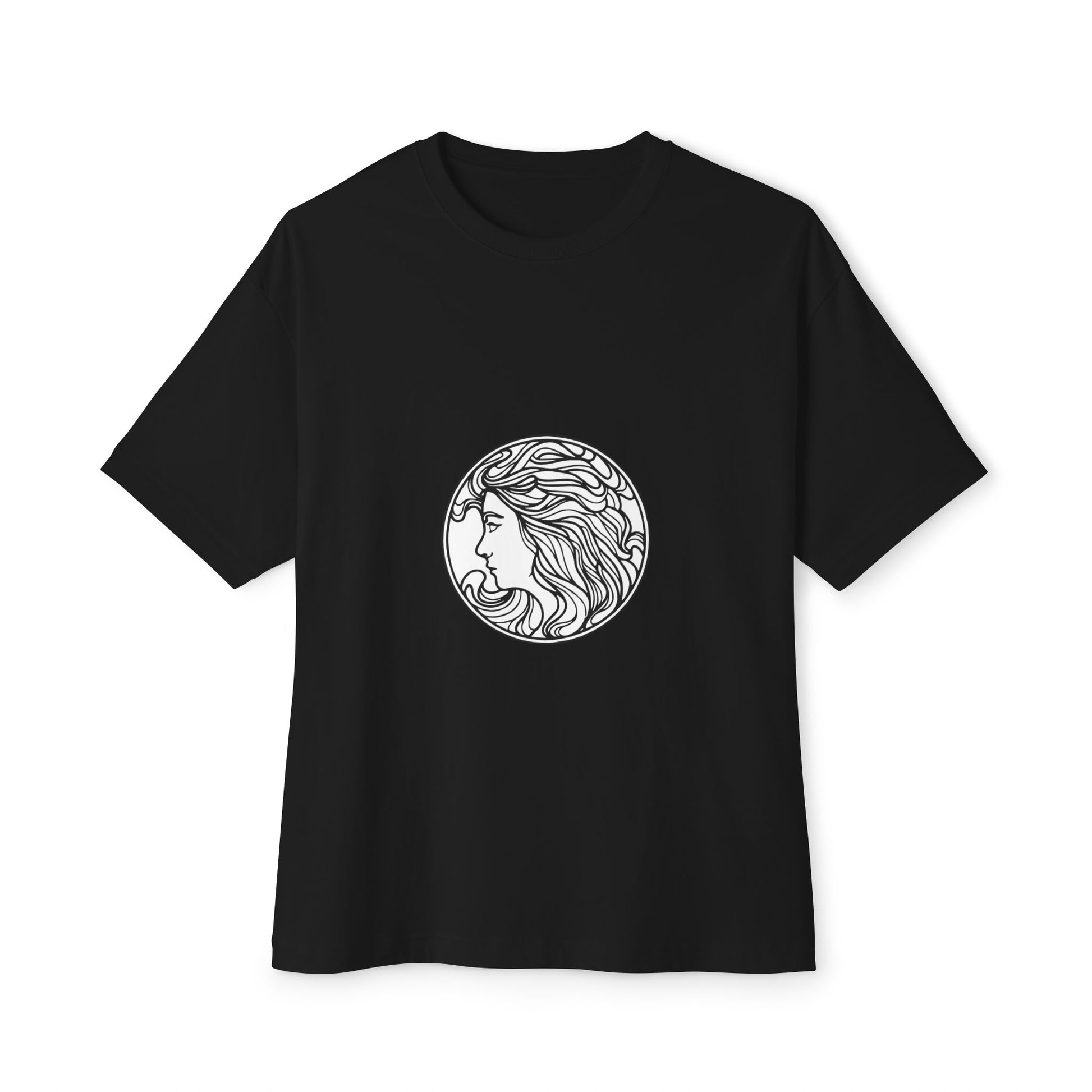 Muse Silhouette Unisex Oversized Boxy Tee - snazzymerch