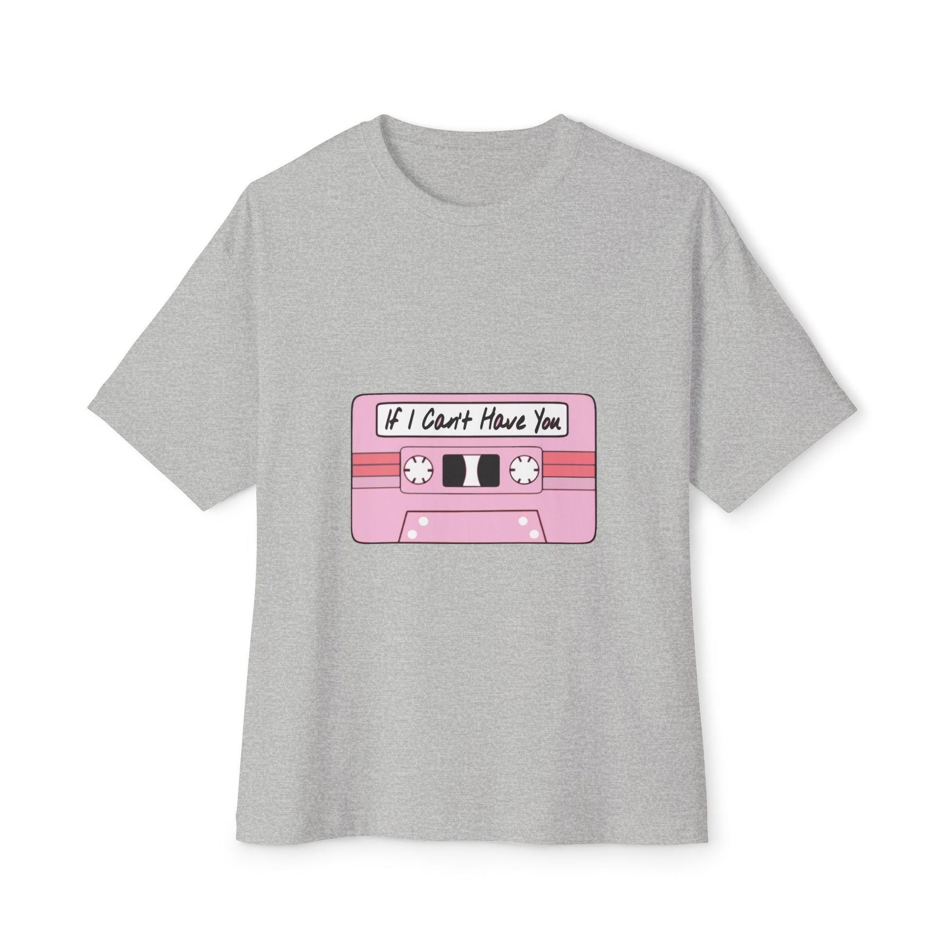 If I Can’t Tape Unisex Oversized Boxy Tee Printify