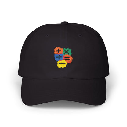 Orange Equals Symbol Classic Dad Cap Printify