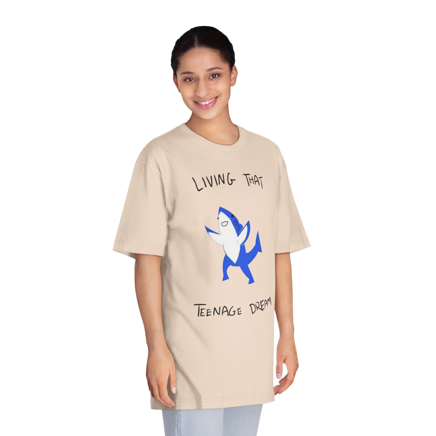 Linear Echo - Unisex Classic Crewneck T-shirt Printify