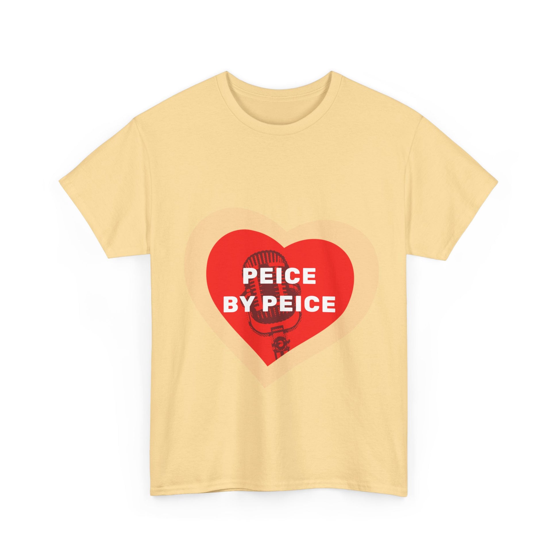 Piece by Piece Mic Drop Unisex Heavy cotton tee Printify