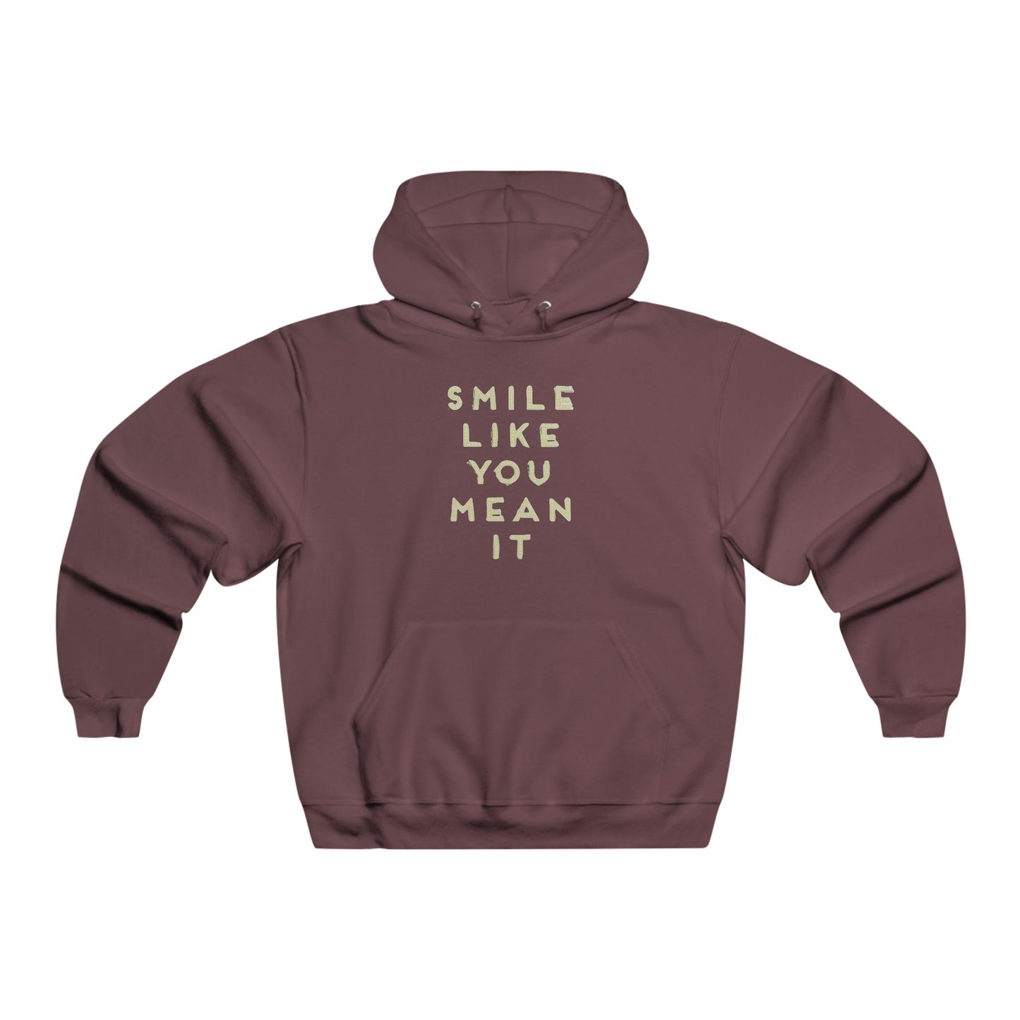 Glow-Inspired Quote Men's NUBLEND® Hooded Sweatshirt - snazzymerch