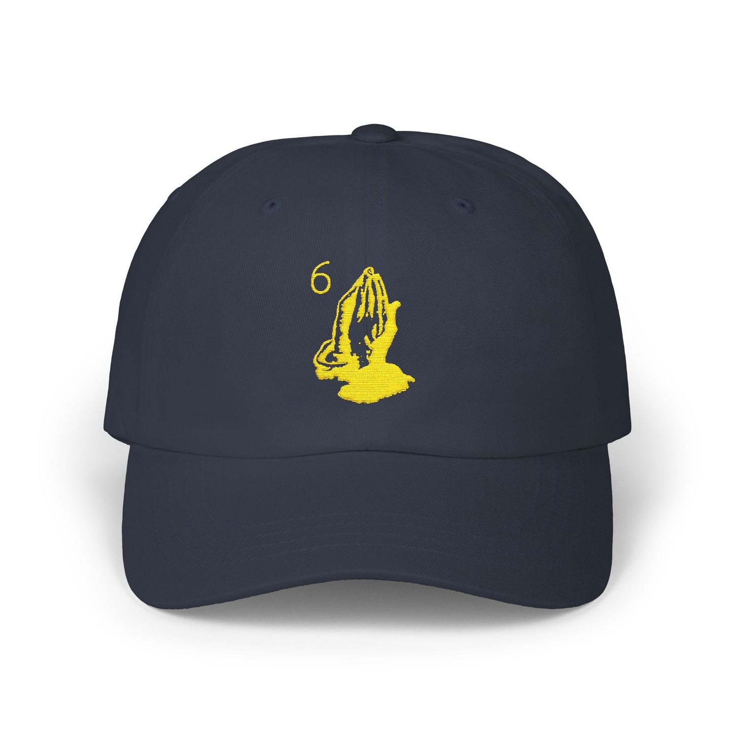 6 God Prayer Hands Classic Cap Printify