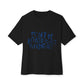 Act F*cking Nice Quote-Unisex Oversized Tee Printify