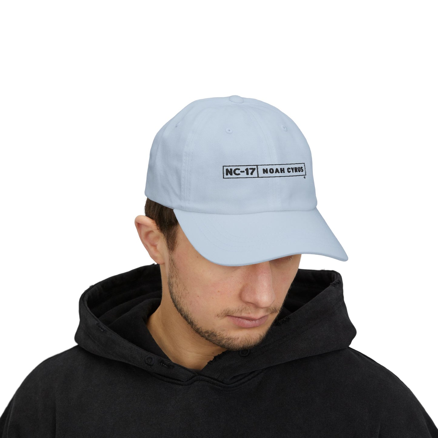 Plain Minimal Black Classic Dad Cap - snazzymerch
