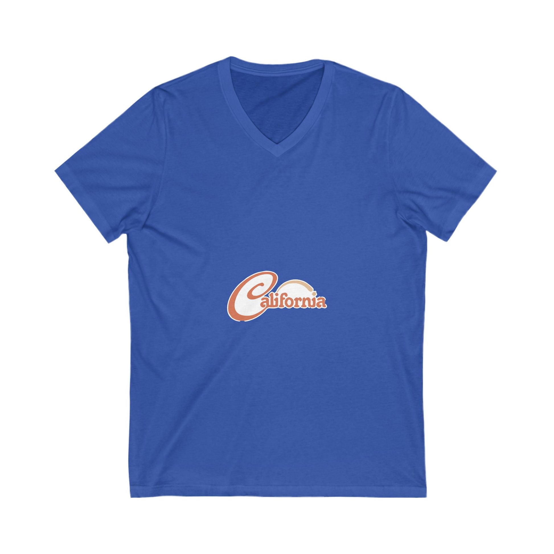 California Dream Unisex Jersey Short Sleeve V-Neck Tee - snazzymerch
