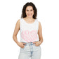 Born Pink Heart Typography – Dyed Tank Top Printify
