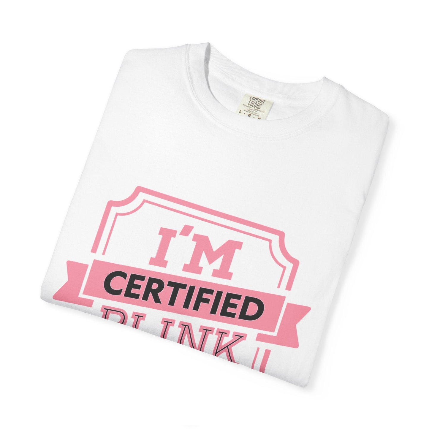 Certified BLINK Badge – Dyed T-shirt Printify