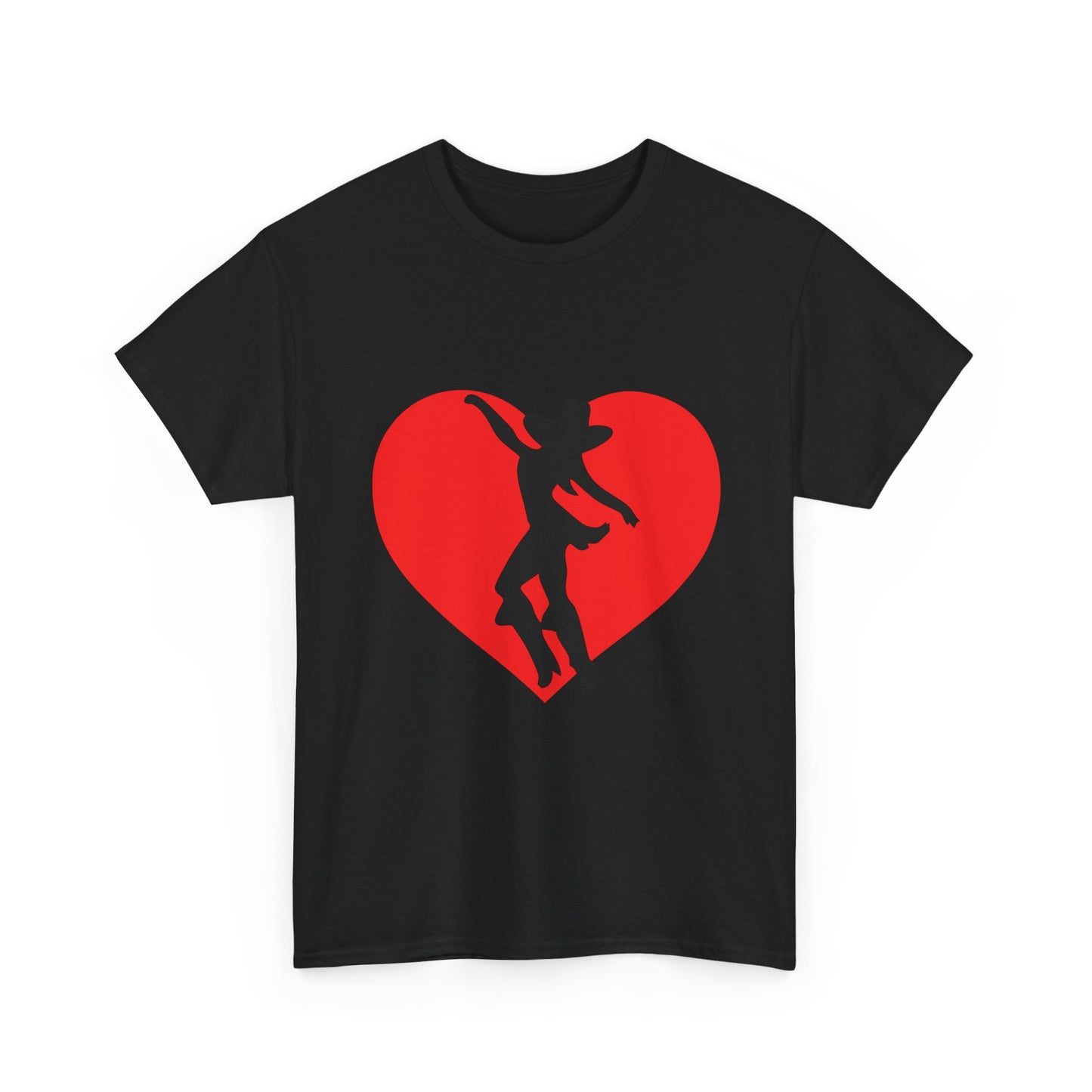 Heart & Cowgirl Unisex Heavy Cotton Tee - snazzymerch