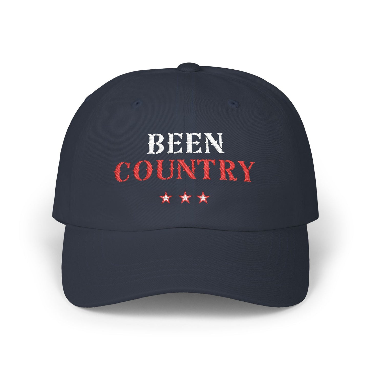 Red Country Western Star Classic Dad Cap - snazzymerch