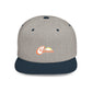 California Sunset Flat Bill Snapback - snazzymerch