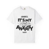 Block Font Quote Unisex Garment-Dyed T-shirt - snazzymerch