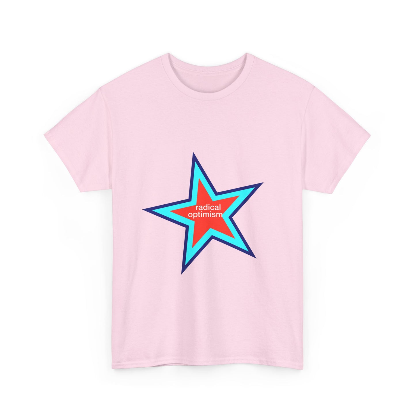 Power of Positivity Star Unisex Heavy Cotton Tee - snazzymerch