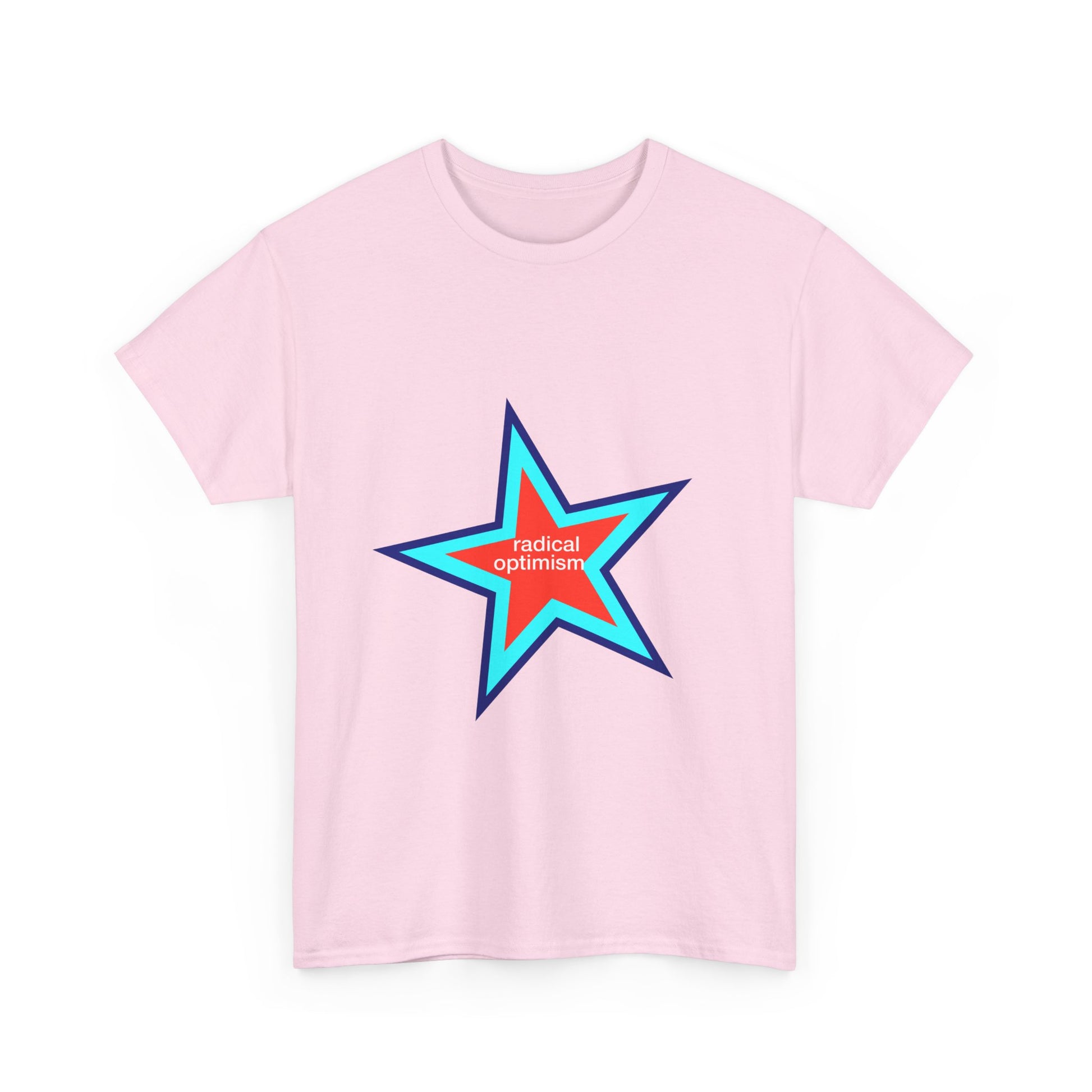 Power of Positivity Star Unisex Heavy Cotton Tee - snazzymerch