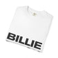 Billie Eilish Inspired Dyed T-shirt – Stacked Glow Text Edition Printify