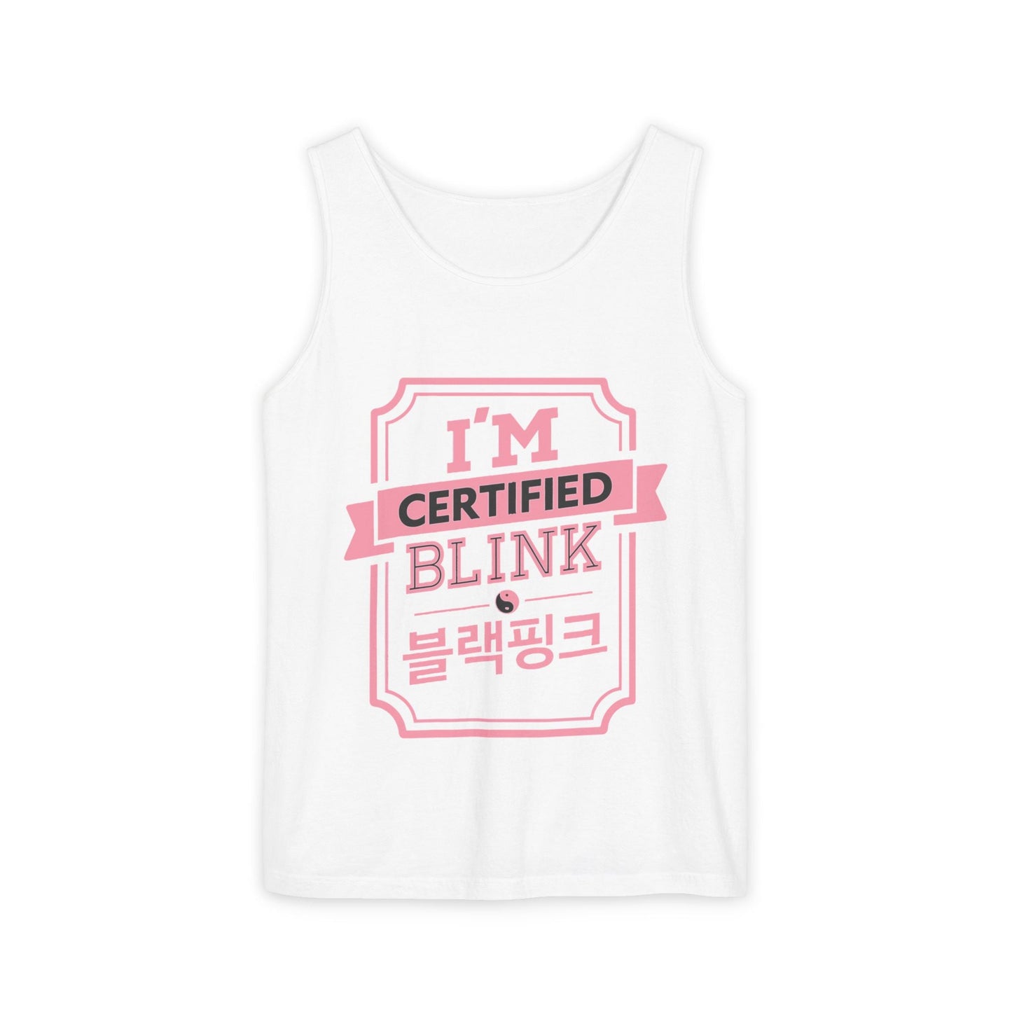 Certified BLINK Badge – Dyed Tank Top Printify