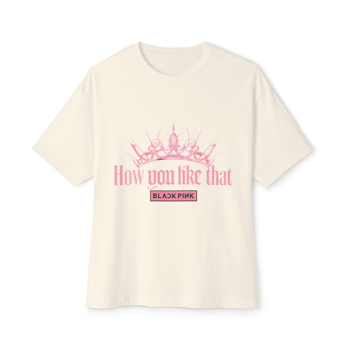 BP Crown Logo – Oversized Boxy Tee Printify